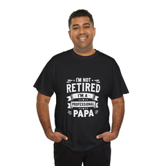 Fun Papa T-Shirt, Perfect Gift for Dads, Humor Tee, Retirement Gift, Unisex Casual Shirt