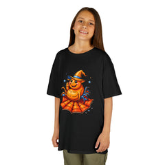 Halloween Spider Kids Tee, Spooky Fun Shirt for Children, Halloween Costume, Halloween Party Gift