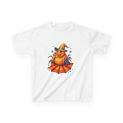 Halloween Spider Kids Tee, Spooky Fun Shirt for Children, Halloween Costume, Halloween Party Gift