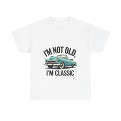 Classic Car Quote Tee for Vintage Lovers, Funny Gift for Car Enthusiasts, Unisex Cotton Shirt, Birthday, Retro Style Apparel