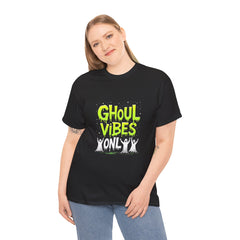 Ghoul Vibes Only Halloween Tee, Spooky Shirt, Unisex Graphic T-Shirt, Halloween Party Apparel, Ghostly Fashion