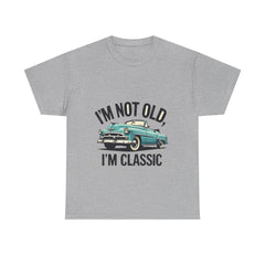 Classic Car Quote Tee for Vintage Lovers, Funny Gift for Car Enthusiasts, Unisex Cotton Shirt, Birthday, Retro Style Apparel