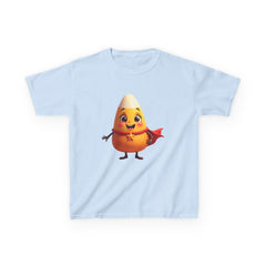 Cute Superhero Candy Corn Kids Tee, Halloween Shirt, Fall Outfit, Trick or Treat Shirt, Kids Costume Top