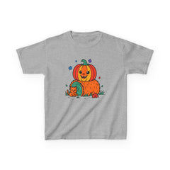 Halloween Kids T-Shirt, Cute Pumpkin Design, Halloween Costume