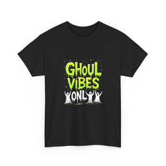 Ghoul Vibes Only Halloween Tee, Spooky Shirt, Unisex Graphic T-Shirt, Halloween Party Apparel, Ghostly Fashion