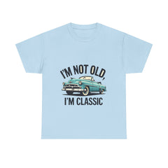 Classic Car Quote Tee for Vintage Lovers, Funny Gift for Car Enthusiasts, Unisex Cotton Shirt, Birthday, Retro Style Apparel
