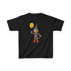 Colorful Clown Kids Tee, Fun Birthday Shirt, Playful Gift for Kids