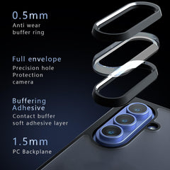 Samsung Galaxy Z Fold7 Armor PC Hybrid TPU Case - Transparent