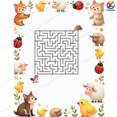 Maze Book for Kids PDF | Very Hard Level Mazes | Level 4 Printable