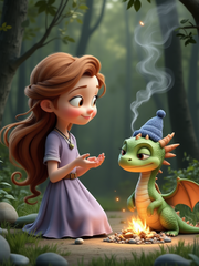 Bedtime Story for Kids | Zoya & a Baby Dragon | Lullaby Tale for Ages 3-8 | Digital Download
