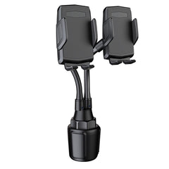 Car Phone Holder for Car Cup Double Mobile Phone Holder Mount