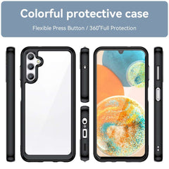 Samsung Galaxy A14 4G Case Colorful Series Acrylic + TPU - Black