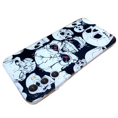 Samsung Galaxy A35 5G Case Drawing Pattern TPU - Skull