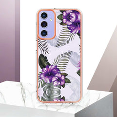 Samsung Galaxy A15 5G Case Protective IMD - Purple Flower