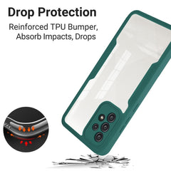 Samsung Galaxy A52 5G Case Made With Acrylic and TPU - Black