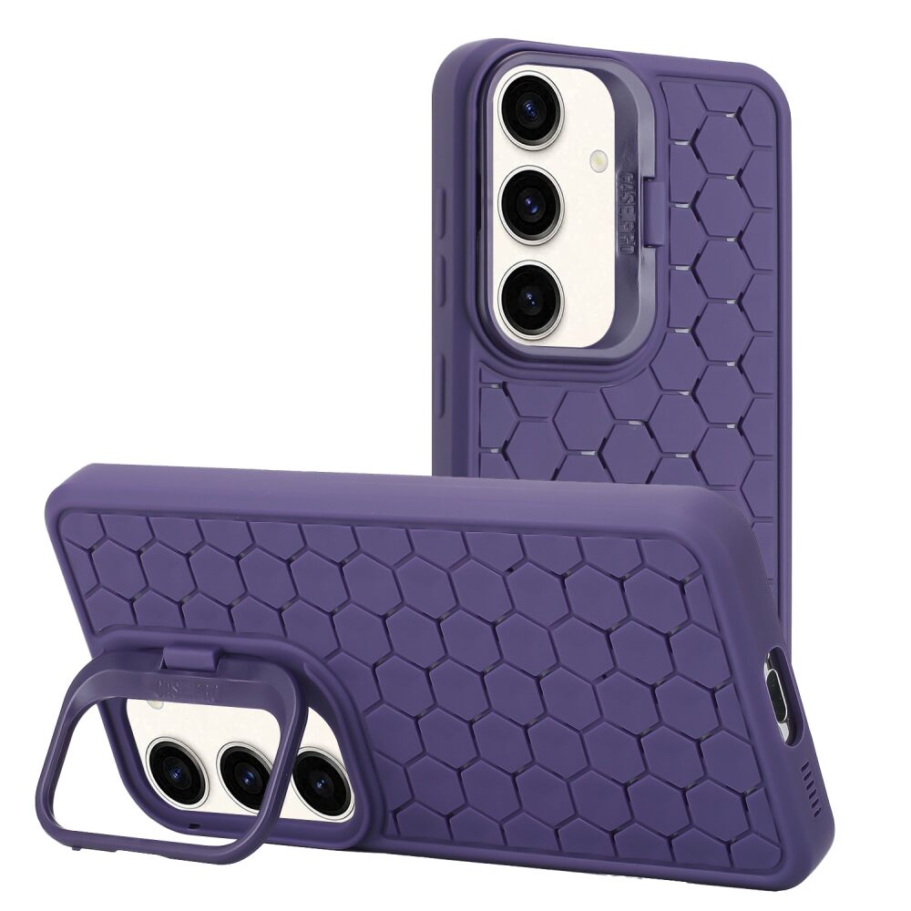 Samsung Galaxy A25 Case Honeycomb Radiating - Purple