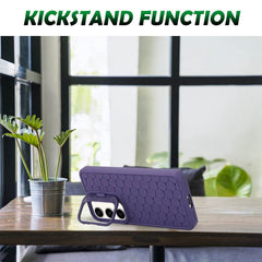 Samsung Galaxy S23 5G Case TPU Honeycomb Radiating - Purple