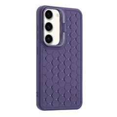 Samsung Galaxy S23 5G Case TPU Honeycomb Radiating - Purple