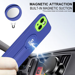 iPhone 13 Case With Small Tail Holder - Blue Green