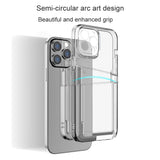 iPhone 13 mini Case With Dual Card Slot Made With TPU - Transparent
