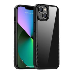 iPhone 14 Case iPAKY Shockproof Protective - Transparent Black