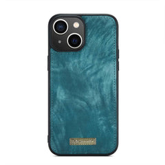 iPhone 15 Case Multi-slot Detachable Wallet Case - Blue