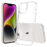 iPhone 15 Case Shockproof Protective TPU + Acrylic - Transparent