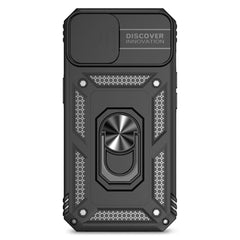 iPhone 15 Case With Sliding Camshield Cover - Black