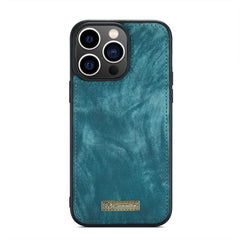 iPhone 15 Pro Case Multi-slot Detachable 2-in-1 - Blue