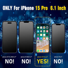 iPhone 15 Pro Case ShellBox IP68 Waterproof Shockproof - Black