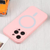iPhone 15 Pro Max Case MagSafe Magnetic Ring - Pink