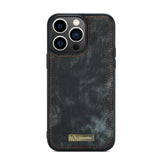 iPhone 15 Pro Max Case Multi-slot Detachable Wallet - Black
