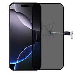 iPhone 16 Pro Max Anti-Spy Tempered Glass - Full Cover Privacy HD Screen