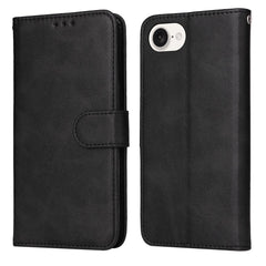iphone-16e-case-classic-calf-texture-flip-pu-leather-black
