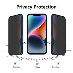 iPhone 16e Privacy Ceramic Film - Full Coverage HD Anti-Peeping Screen