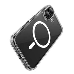iPhone 17 Case HOCO MagSafe Clear Airbag Shockproof Back Cover