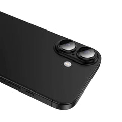 iPhone 17 Lens Protector HOCO V16 Aluminum Full Guard – Black