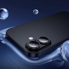 iPhone 17 Lens Protector HOCO V16 Aluminum Full Guard – Black