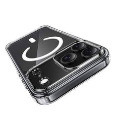 iPhone 17 Pro Case - Clear Acrylic MagSafe Cover (Transparent)