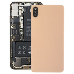 iPhone XS Max Battery Back Cover with Camera Lens Cover & Adhesive - Gold