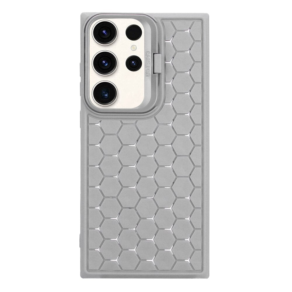 Samsung Galaxy S24 Ultra 5G Case Lens Holder Protective - Grey