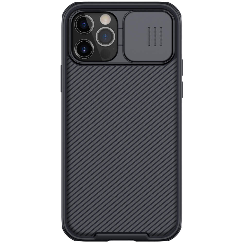iPhone 12 / iPhone 12 Pro Case Shockproof CamShield Pro - Black