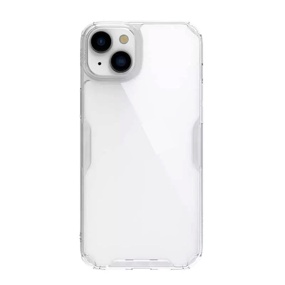 iPhone 15 Case Protective Shockproof Nature TPU Pro - White