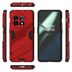 OnePlus 11 Case Protective Invisible Holder - Red
