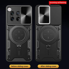 OnePlus 12 5G Case Global Sliding Camshield Magnetic Holder (Black)