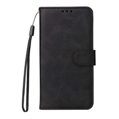 OnePlus 12 Case Classic Calf Texture Flip PU Leather Black