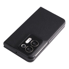 OPPO Find N2 Case Carbon Fiber Texture Protective - Black