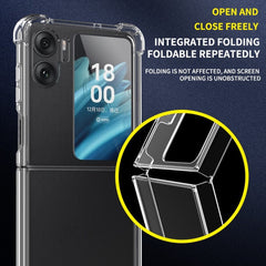 OPPO Find N2 Flip Case Shockproof Protective - Clear Transparent