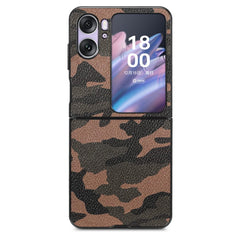 OPPO Find N2 Flip Case Slim and Protective - Camouflage