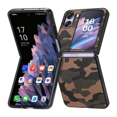 OPPO Find N2 Flip Case Slim and Protective - Camouflage